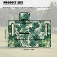 thumbnail image 5 of Psesaysky Golf Cart Seat Covers, Universal Golf Cart Seat Towel Blanket with 4 Front Pockets & Non-slip Bottom Tropical Fits for EZGO, Yamaha, Club Car and More 2 Person Seats (Green Monstera Leaves), 5 of 8