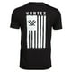 thumbnail image 1 of Camiseta negra de manga corta Vortex Salute para hombre, talla XXL, 1 of 5