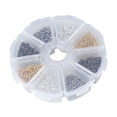 thumbnail image 2 of 800 piezas de alfileres de ojo de tamaño mixto a granel, ganchos de ojo, ojales, accesorios de rosca de tornillo 5x8mm Yuyangstore Tornillo Pin de Ojo, 2 of 8