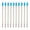 Blue, variant on FXMLRLK Cross Compatible Ballpoint Pen Refills 10 Pack, 1.0mm Medium Point- Black Smooth Writing Replaceable Ink Refill