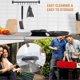 thumbnail image 5 of Barbecue Brush, 2 Pieces Weber Barbecue Brush with Scraper, Stainless Steel Brus, 5 of 5