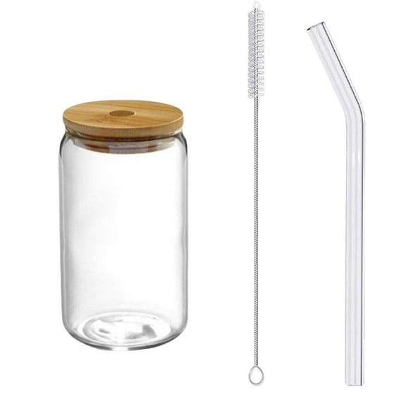 Transparent Bubble Tea Cup Drinking Glasses Glasses for Smoothie Water 350ml