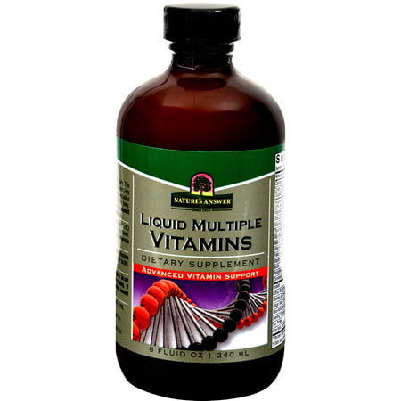Natures Answer Natures Answer  Liquid Multiple Vitamins, 8 (Best Liquid Vitamins For Women)