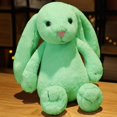 thumbnail image 1 of Soft Plush Rabbit Stuffed Animals Long Eared Rabbits Easter Cartoon Doll, 1 of 3