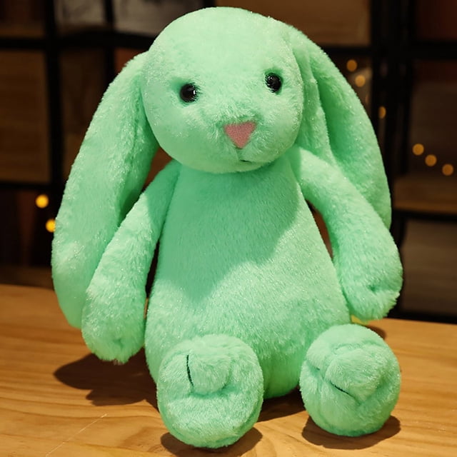 Soft Plush Rabbit Stuffed Animals Long Eared Rabbits Easter Cartoon Doll