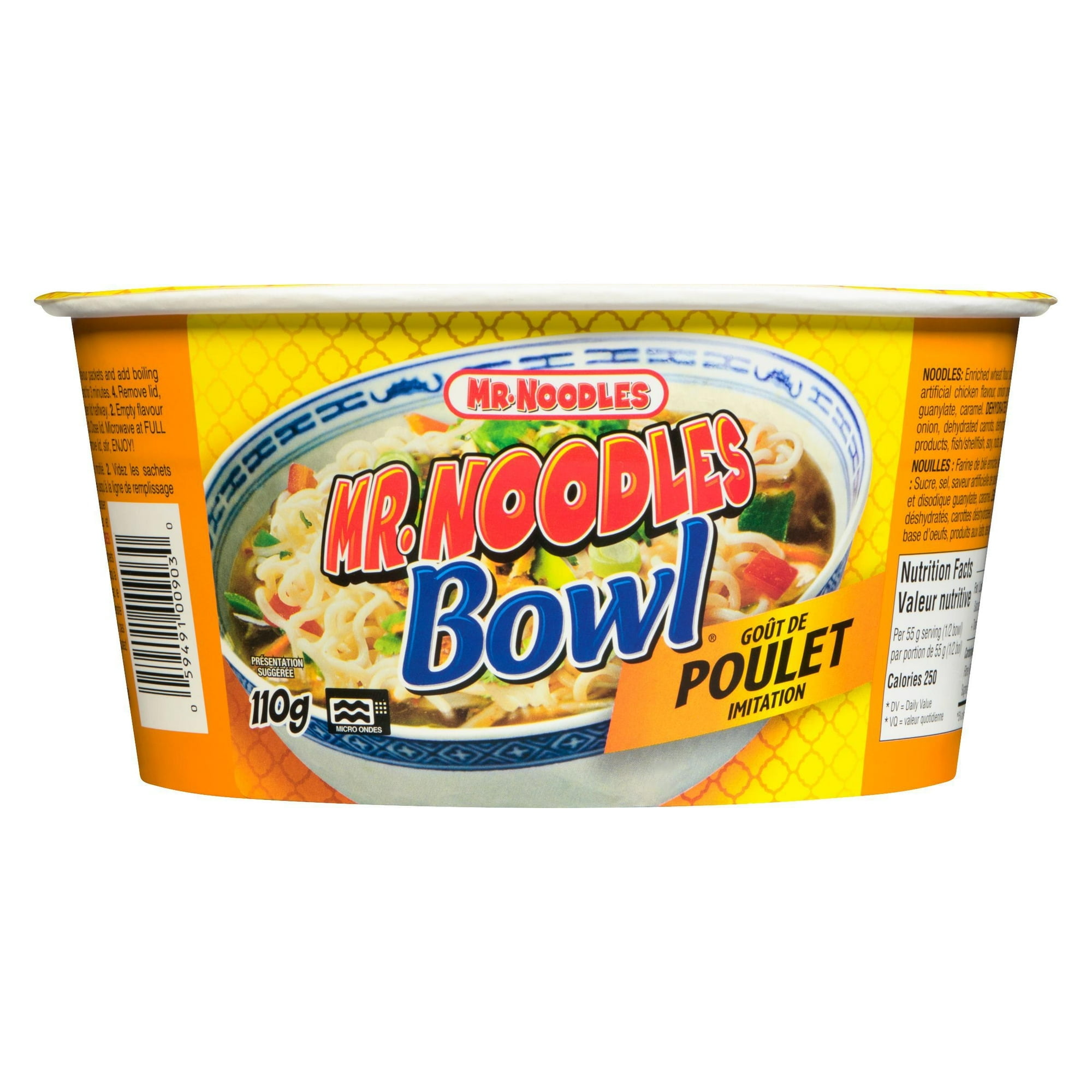 Mr. Noodles Chicken Bowl, 110g