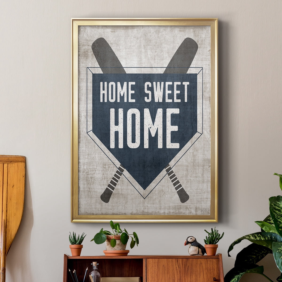 Home Sweet Home Base Premium Framed Print - Ready to Hang