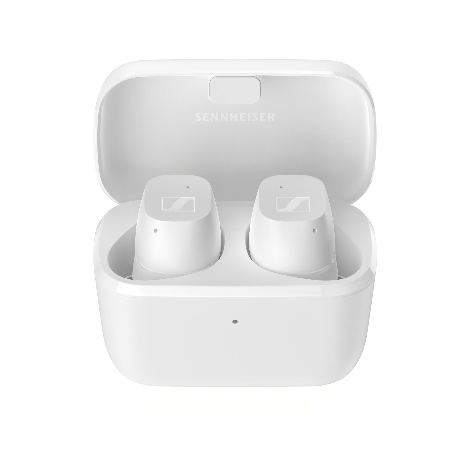 Sennheiser CX True Wireless Earbuds - Bluetooth In-Ear Headphones for Music and Calls with Passive Noise Cancellation, Customizable Touch Controls, Bass Boost, IPX4 and 27-hour Battery Life (White)