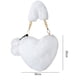 thumbnail image 2 of piezas de monedero peludo para el día de San Valentín, bolsos de mano suaves y esponjosos con forma de corazón para mujeres y niñas, lindo regalo para el día de San Valentín, 2 of 5