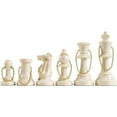 thumbnail image 1 of WE Games Keychain Bag Tag Chessmen - Includes 17 Pieces in White, 1 of 7
