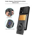 thumbnail image 3 of Funda Uso Rudo con Tarjetro y Anillo Card Slot Bumper Para Xiaomi Redmi 12C, 3 of 5