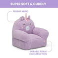 thumbnail image 3 of Delta Children Unicorn Cozee Buddy Chair, Purple, 3 of 12