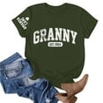 thumbnail image 2 of Blouses pour Femmes, Mode Féminine Hauts Imprimés Manches Courtes Blouse Amusante Col Rond T-Shirt Hauts, 2 of 3