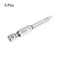 thumbnail image 3 of Unique Bargains S2 Magnetic Square Screwdriver Bit 1/4' Hex Shank 2' Length Screw Driver, 5 Pack, 3 of 5