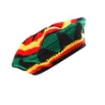 thumbnail image 4 of Rasta Hutte Bonnet Reggae Rastafarian Jamaica Roots Tam Hutte Rasta Bonnet, 4 of 8