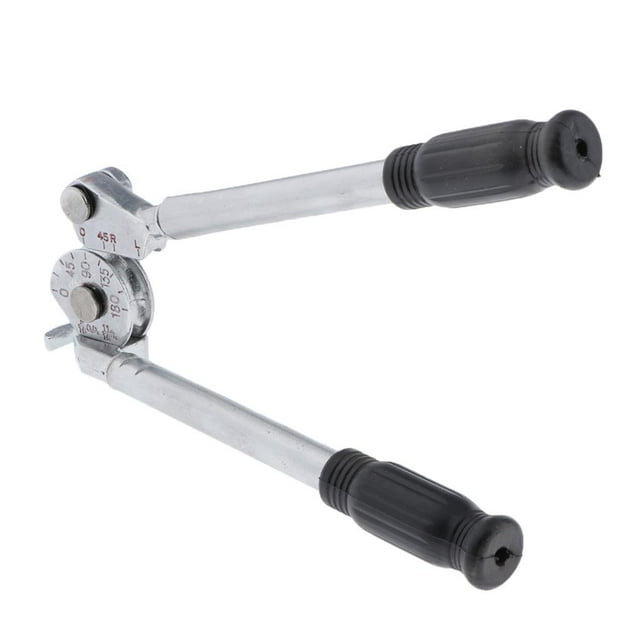 Dobladora de Tuberia 0-180 degree / Plegadora Manual de Tubos de Cobre / Aluminio de Diámetro 8mm (0.32'')