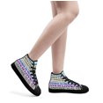 thumbnail image 6 of In This House We Believe Black libes matter High Top Canvas Shoes Sneakers Black Size 10, 6 of 7