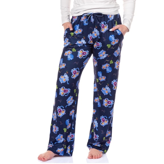 K-Pop Demon Hunters Pajama Pants Women's Derpy and Sussie Chibi Toss Loungewear