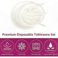 thumbnail image 4 of 250-Piece Biodegradable Tableware Set - 7 & 9 Inch Plates, Cutlery - Eco-Friendly Disposable Party Kit, 4 of 5