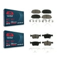 thumbnail image 1 of CMX Front Rear Ceramic Brake Pads Kit for Car Honda Civic KCX-100128, 1 of 9
