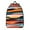Colorful and Grey, variant on Brown and Grey Abstract Art Artwork Backpack for School,Cute School Bag,Schoolbag with Adjustable Shoulder Straps & Padded Back,15.7"x11.8"x5.5"