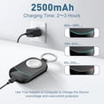 thumbnail image 4 of Cargador inalámbrico portátil zikker para Apple Watch 2500mAh, 4 of 7