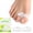 Clear, variant on Bukihome Toe Separators Bunion Corrector - 8 Pack Big Toe Spacers with 2 Loops, Suitable for Bunion and Overlapping Toes, Reduce Foot Pain(White)