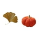 thumbnail image 5 of Adorno de pared de hojas de ginkgo, esculturas de almohada de calabaza de Halloween, esculturas de pared de hierro forjado, material de felpa, multius, 5 of 8
