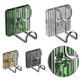 thumbnail image 4 of Adhesive Wall Mounted Pot Holder Storage Hanger Clip Washbasin hook Organizer, 4 of 4