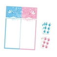 thumbnail image 2 of Juego de revelación de género, juego de votación de niño o niña, suministros de baby showers, baby gender revele decoración, 2 of 8