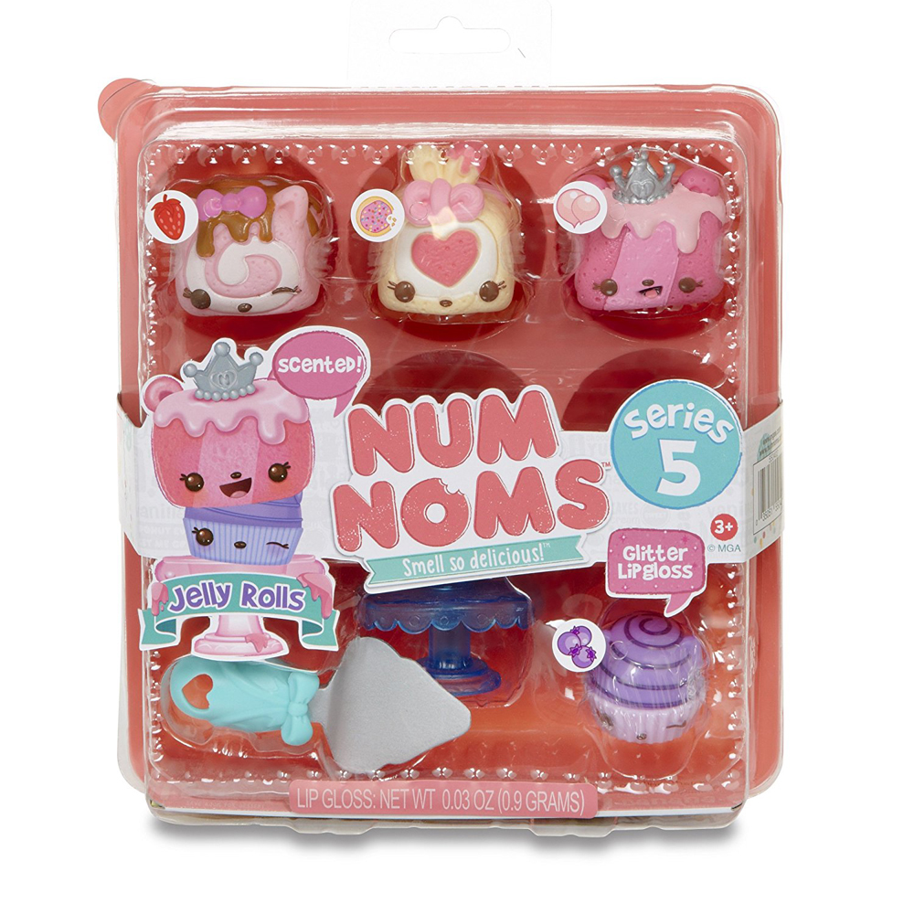  Num Noms Starter Pack Series 5-Croissants Small Collectable Toy  : Toys & Games