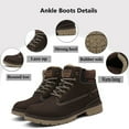 thumbnail image 2 of Mens Hiking Boots Waterproof Resistant Mid Ankle Work Casual Hiker Trekking Outdoor Boots Anti Slip Hiking Shoes, 2 of 7