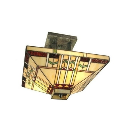 - Dale Tiffany San Carlos Semi Flush Mount