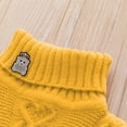 thumbnail image 6 of Fesfesfes Kids Sweaters Size 14-16 Fashion Girl And Boy Children Casual Long Sleeved Warm Turtleneck Thickened Over Sweater, 6 of 8