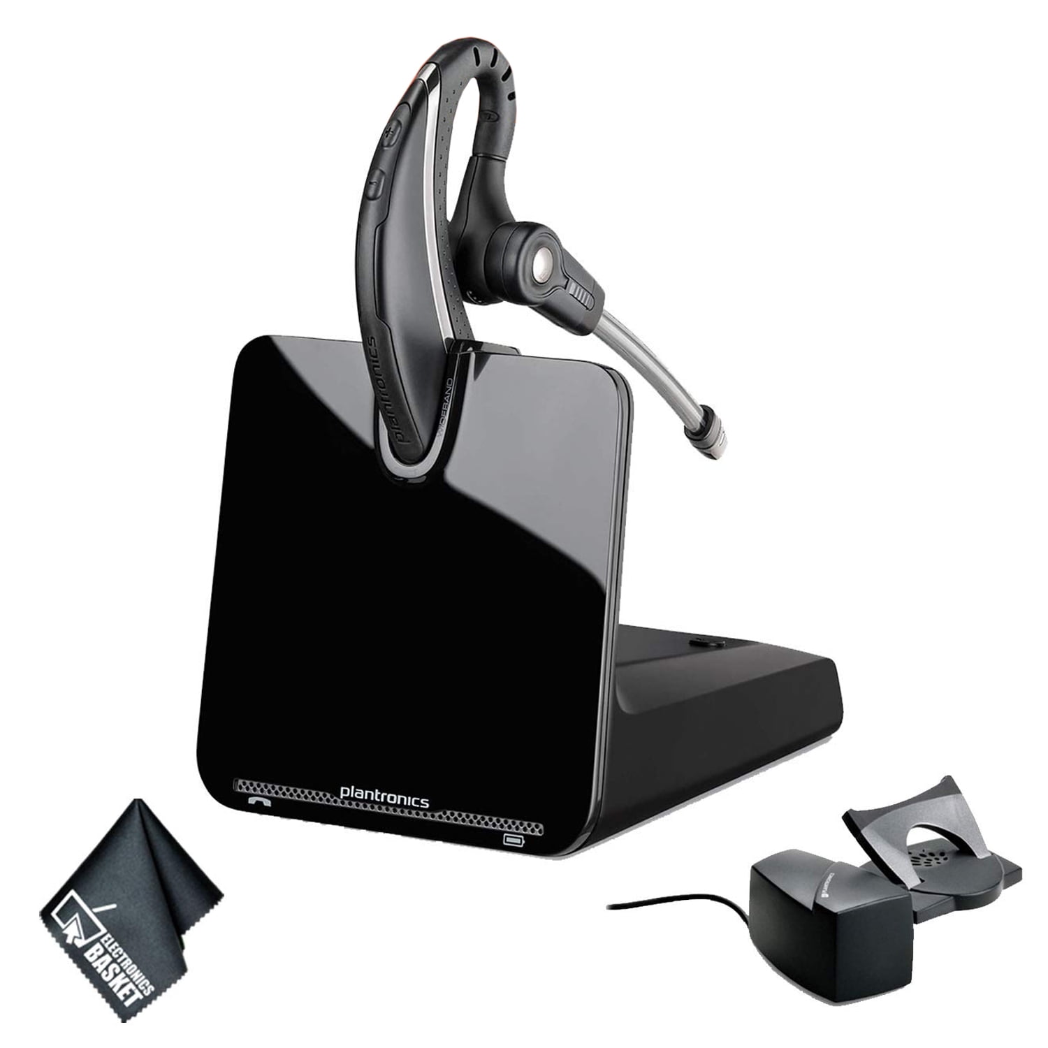 Plantronics CS530 Wireless Headset System Bundle + HL10 Handset Lifter