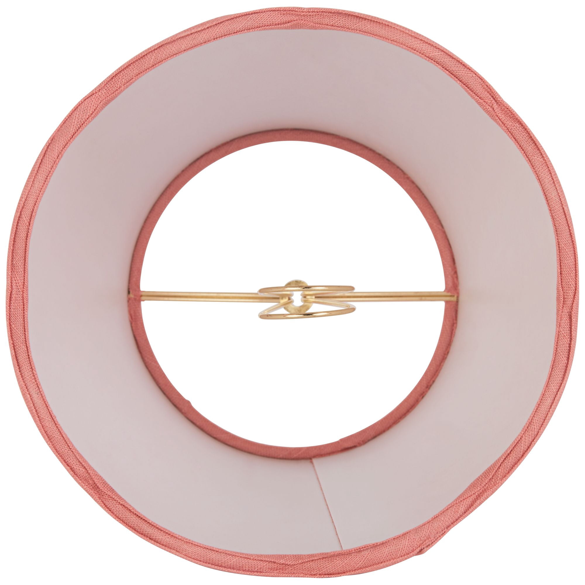 Springcrest Mylie Pink Scallop Empire Lamp Shade 4x6x5.5 (Clip-On)