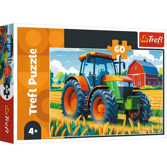 Trefl Kids Farmer s Vehicle 100 Piece