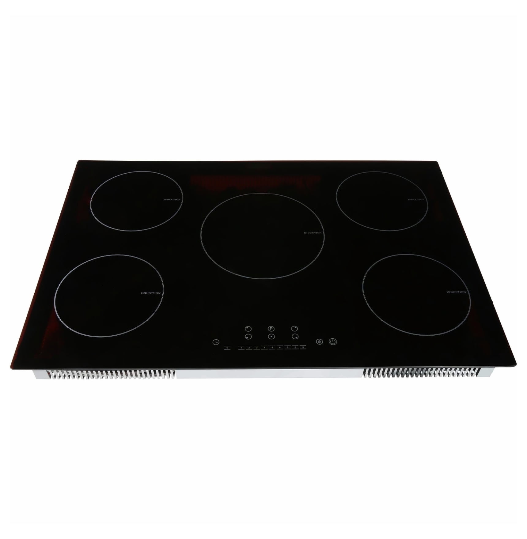 Electric Cooktop 30 inch, 5 Burners Induction Stove Top 9200W, Built-in Magnetic Cooktop with LED Touch Control, Timer, Child Lock & Overheat Protection