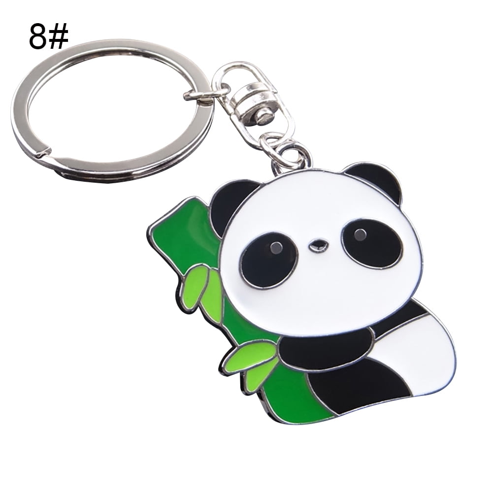 Cute Panda Keychain Keyring Bag Car Hanging Pendant Key Ring Chain Gift Fashion