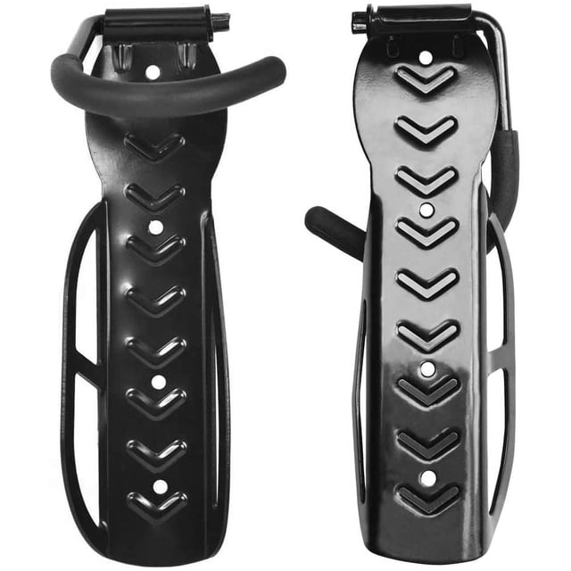 Portabicicletas Garaje Bicicleta montada en la Pared Sistema de Almacenamiento de 2 Piezas Gancho Vertical para Bicicleta para Interiores