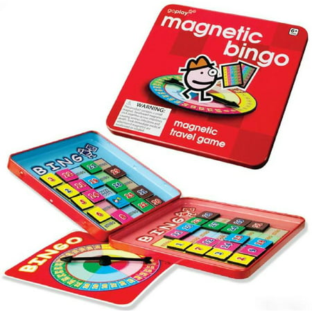 toysmith bingo magnetic play travel game