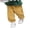 Yellow, variant on LMLYSoH Toddler Boy Girl Long Pants Loose Harem Wrinkled Cotton and Linen Trousers Simple Bloomers