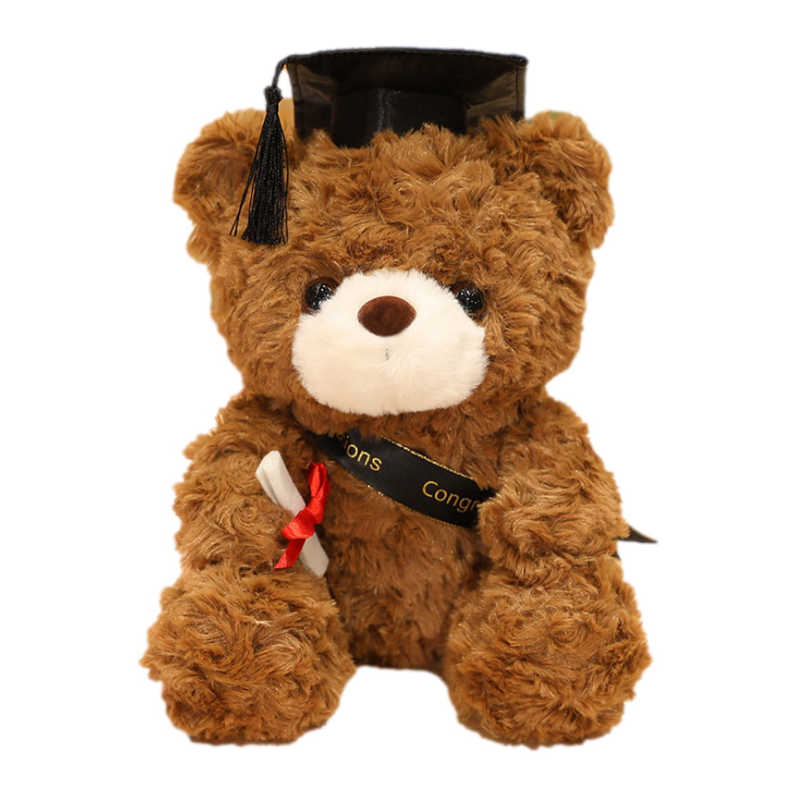 New 36cm Soft Plush Cuddly Graduation Teddy Bear Soft Toy Gift 