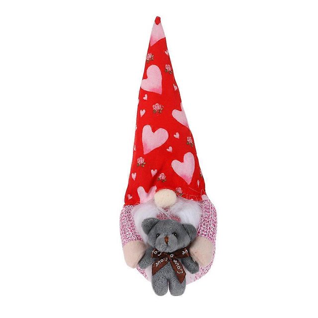 Valentine's Day Gnome Doll Decor Festival Glowing Gnome Design Adornment