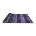 thumbnail image 2 of Ahgly Company Indoor Rectangle Abstract Blue Modern Area Rugs, 2' x 3', 2 of 4