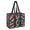Multicolor 4, variant on Mexican Talavera Ceramic Tile Large Tote Bag for Women with Zipper, Water Resistant Tote Bag for Working Women, Teachers, Nurses, Foldable Handbag for Travel Shopping Beach