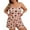 Pink, variant on LEKDFST Womens Plus Size Pajama Sets Cute Heart Print Sleepwear Cami Top and Shorts Loungewear 2 Piece Summer Pj Set Black XXL
