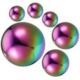 thumbnail image 1 of SASABAXI 6 Pcs Sphère Réfléchissante en Acier Inoxydable pour Jardin Extérieur, 1 of 6