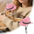 thumbnail image 1 of Accessoires pour Animaux Chapeau de Cowboy pour Jeu Intérieur Extérieur Fête Western Jeu de Rôle Carnaval Aventure Halloween, 1 of 4