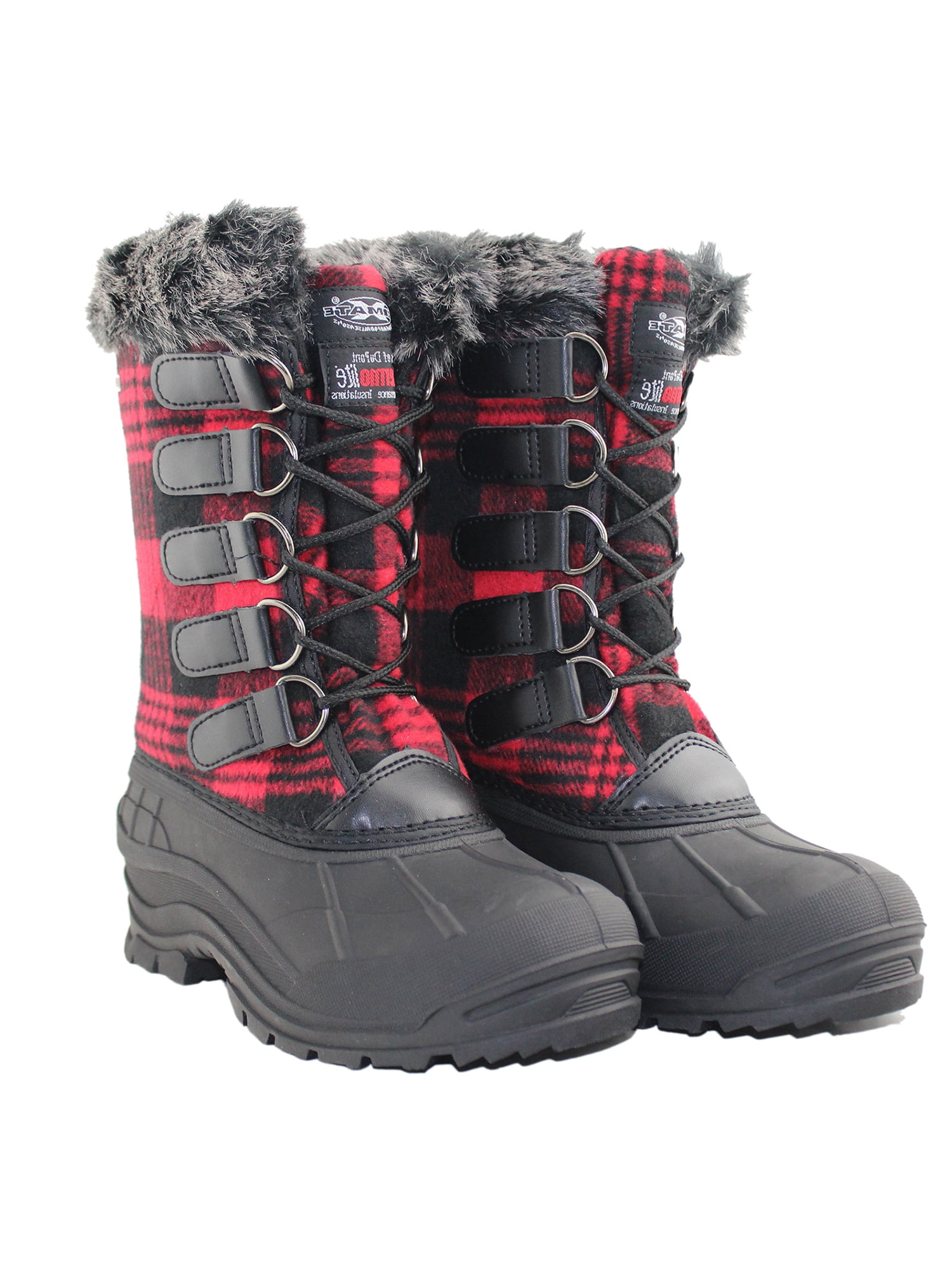 non slip snow boots womens